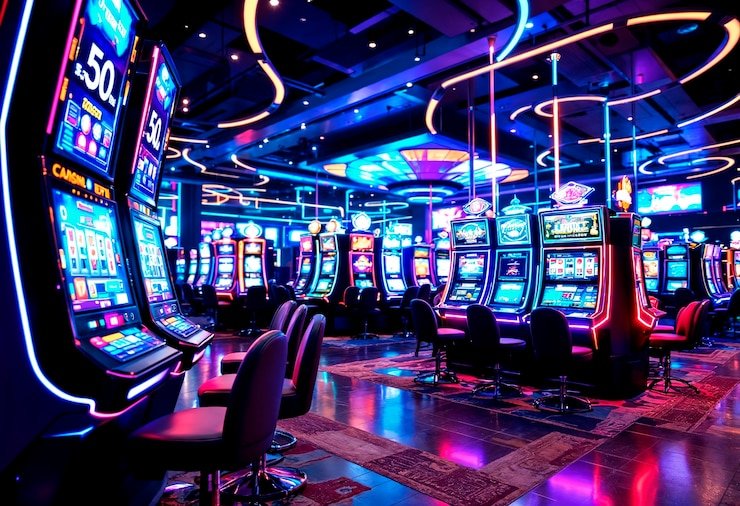 Live dealer baccarat table with multi-camera feed and betting interface